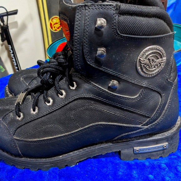 Milwaukee Leather Motorcycle Boots | Unisex | Black | Size 10.5 US - Picture 3 of 11